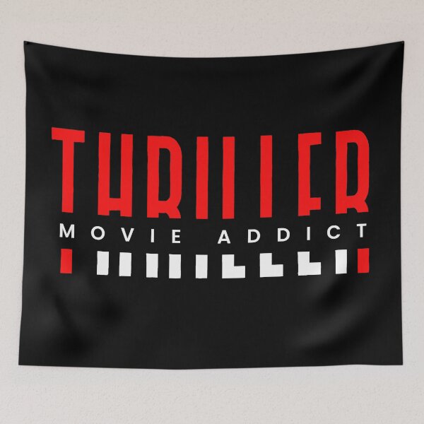 Item preview, Thriller movies addict minimalist design designed and sold by DigitalMagShop.
