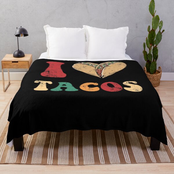 Item preview, I Love Taco Groovy Tacos Are My Valentine Retro designed and sold by iliasjeff.