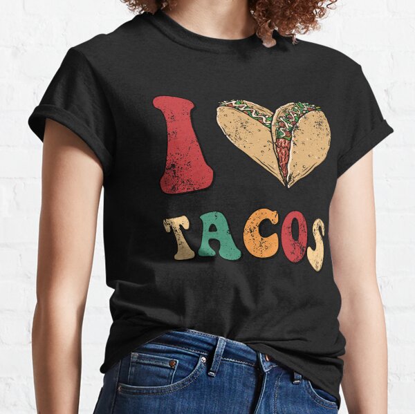 Item preview, I Love Taco Groovy Tacos Are My Valentine Retro designed and sold by iliasjeff.
