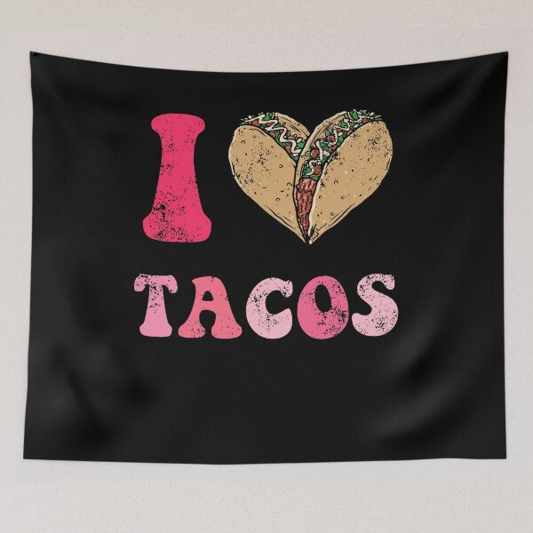 Item preview, Groovy Tacos Are My Valentine I Love Taco I Heart Tacos designed and sold by iliasjeff.