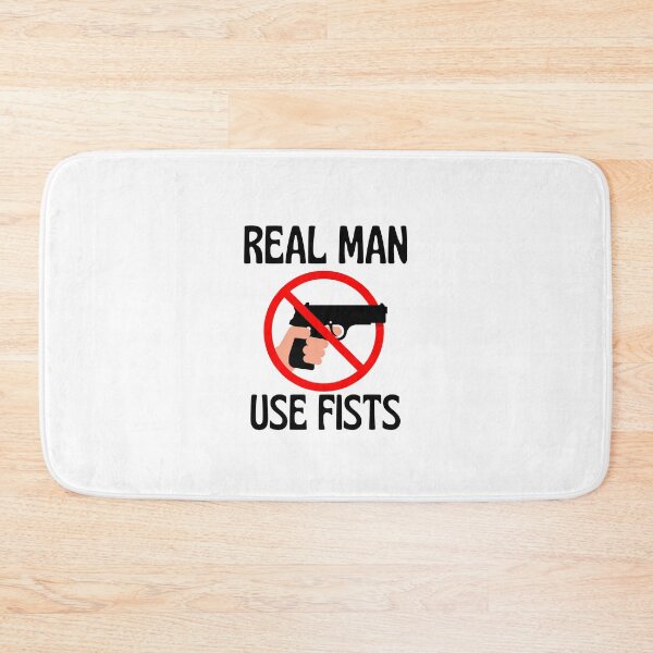 Item preview, real men use fists designed and sold by Itsforyou1.