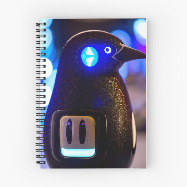 Item preview, Little penguin cyborg - robot animal.  designed and sold by Maniock.