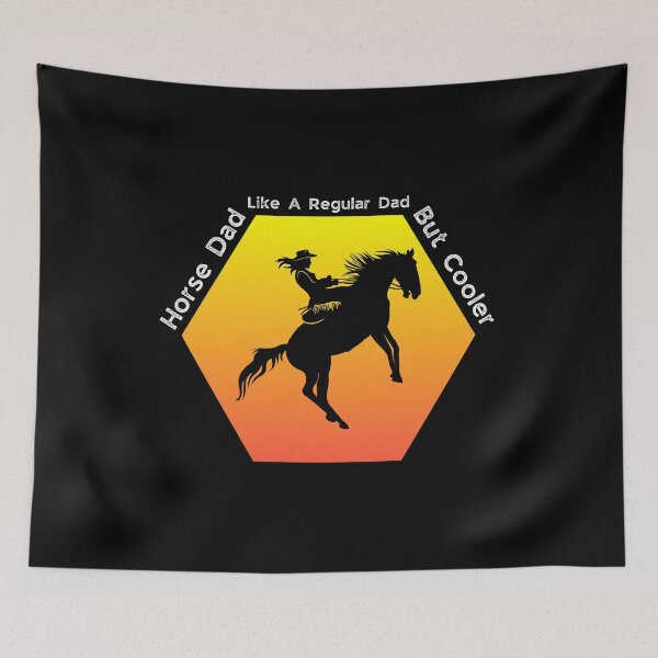 Item preview, Horse Dad Like A Regular Dad But Cooler , Horse Dad Meme #4 designed and sold by FLOWER--ART.