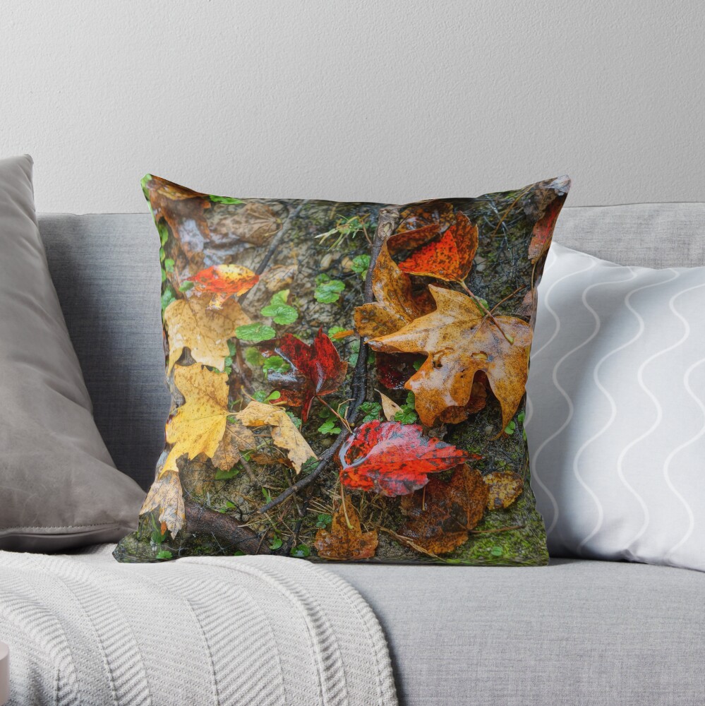 When November Comes 6 Throw Pillow