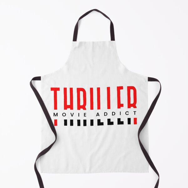 Item preview,  Thriller movies addict red and black typography design designed and sold by DigitalMagShop.