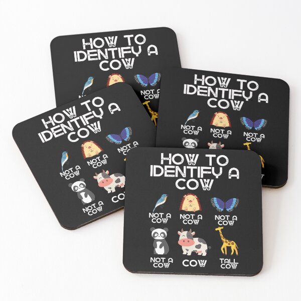 Item preview, Black version of How to identify a Cow designed and sold by FarmsteadAcers.
