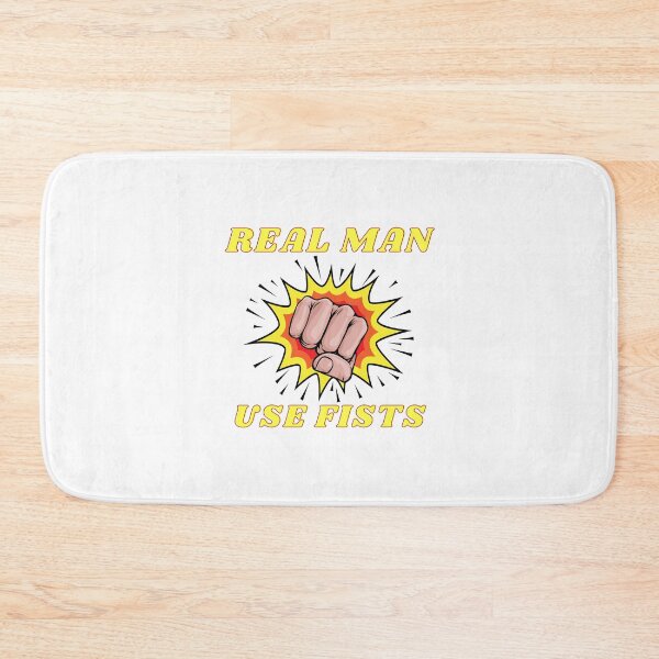Item preview, real men use fists designed and sold by Itsforyou1.