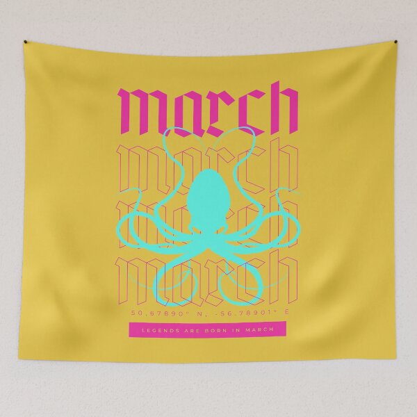 Item preview, Legends are Born in March designed and sold by aoichan3939.