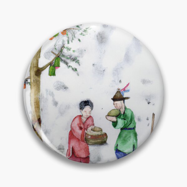 Item preview, Tet Vietnam , Vietnamese New Year , Watercolor Painting designed and sold by Color-Me-Blue.