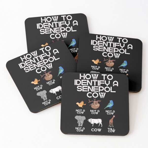 Item preview, Black version of How to identify a Senepol Cow designed and sold by FarmsteadAcers.