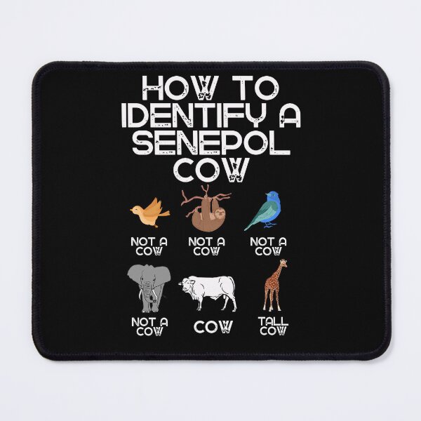 Item preview, Black version of How to identify a Senepol Cow designed and sold by FarmsteadAcers.