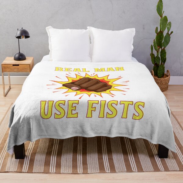 Item preview, real men use fists designed and sold by Itsforyou1.