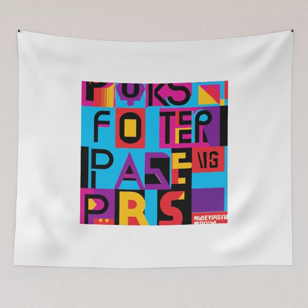 Item preview, "Geometric Good Posture: A Bright and Bold Poster" designed and sold by Sparkline.