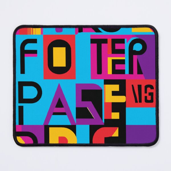 Item preview, "Geometric Good Posture: A Bright and Bold Poster" designed and sold by Sparkline.