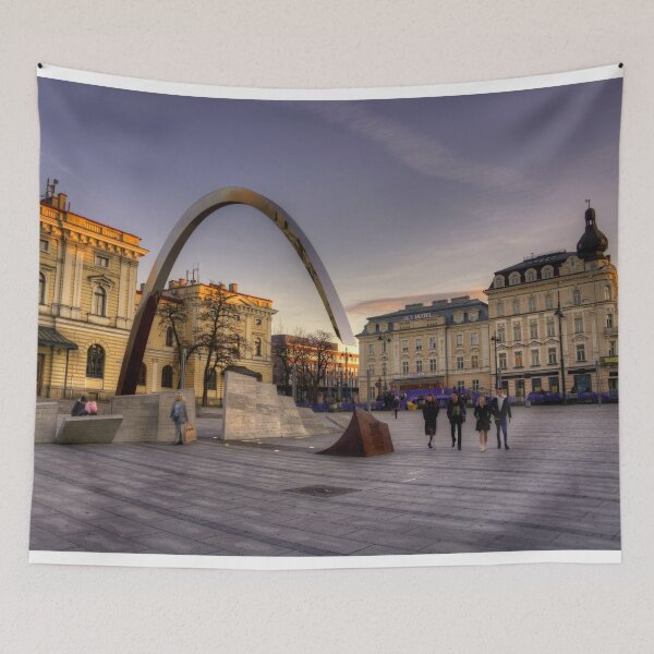 Item preview, Krakow Glowny twilight designed and sold by hawkie.