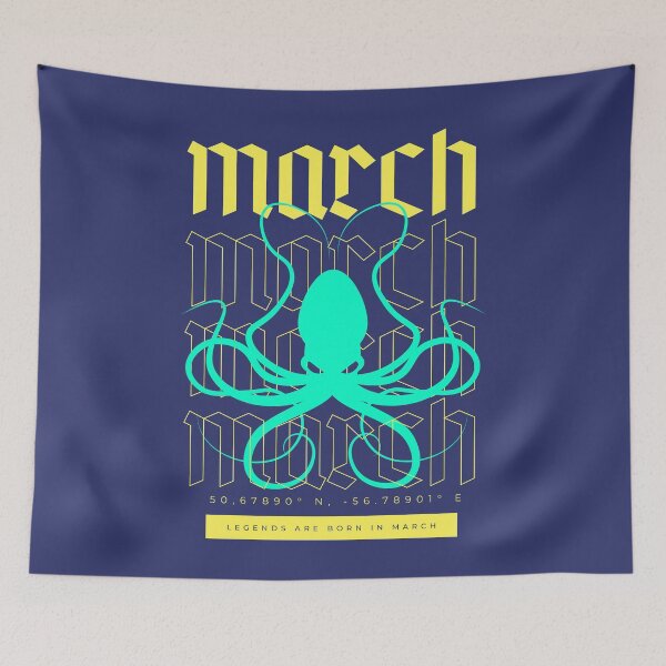Item preview, Legends are Born in March designed and sold by aoichan3939.