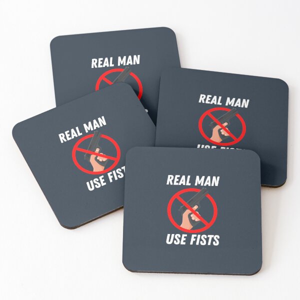 Item preview, real men use fists  designed and sold by Itsforyou1.