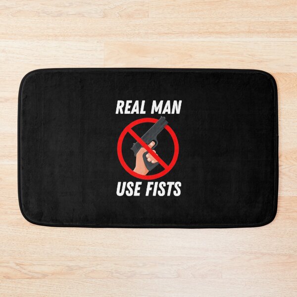 Item preview, real men use fists  designed and sold by Itsforyou1.