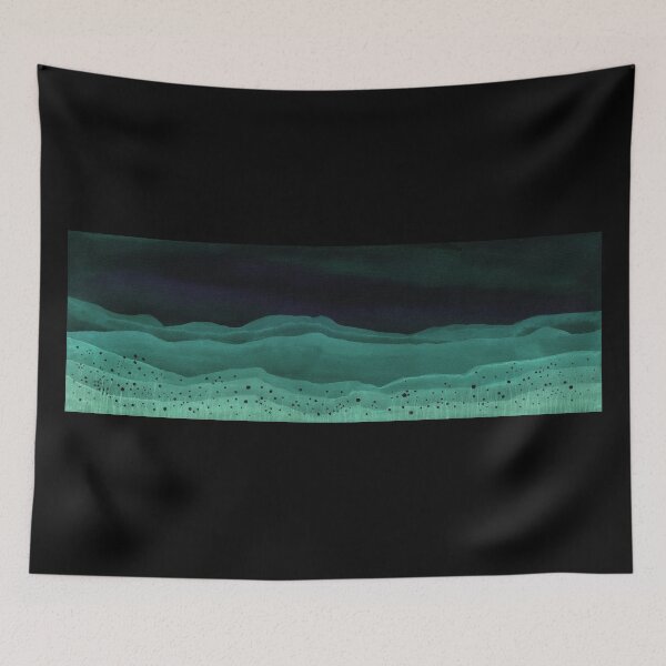 Item preview, Abstract night mountain landscape designed and sold by IrinaIkar.