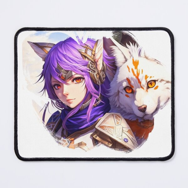 Item preview, An adventurous girl accompanied by a wolf designed and sold by Wolf-Bros.