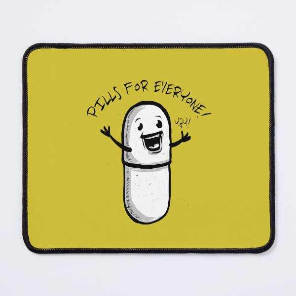 Item preview, Pharmacy Cartoon Pills for Everyone! Yay! designed and sold by RxBlockhead.