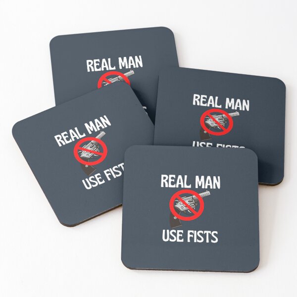 Item preview, real men use fists  designed and sold by Itsforyou1.