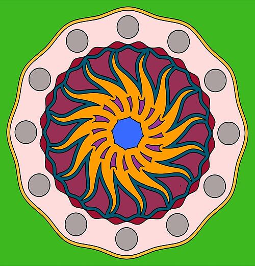 Pattern Mandalas 070 (Style:85)