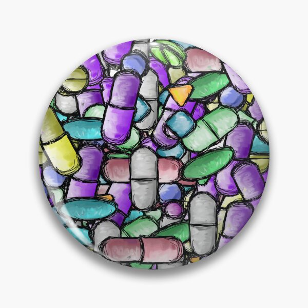 Item preview, Pharmacy Pills Multicolor Pattern designed and sold by RxBlockhead.