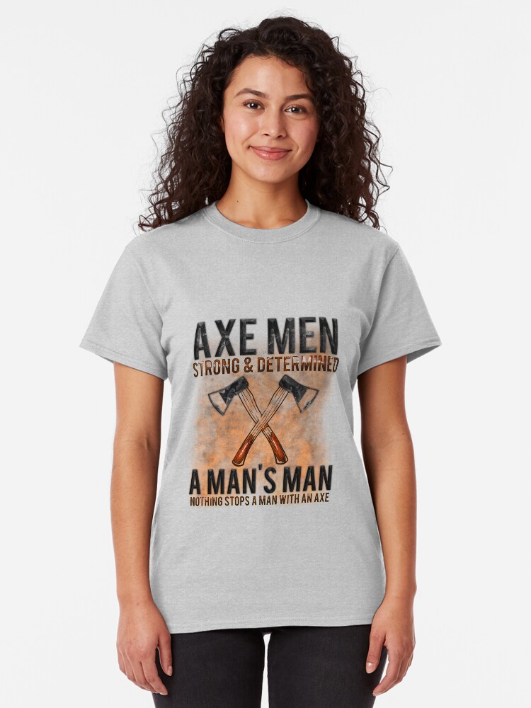 "Axe Men" Tshirt by Zsbaba Redbubble