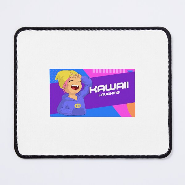 Item preview, Adorable Anime Laughing Kawaii Sticker designed and sold by majnate.