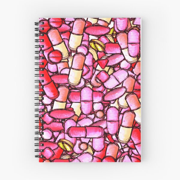 Item preview, Pharmacy Pills Pink Pattern designed and sold by RxBlockhead.