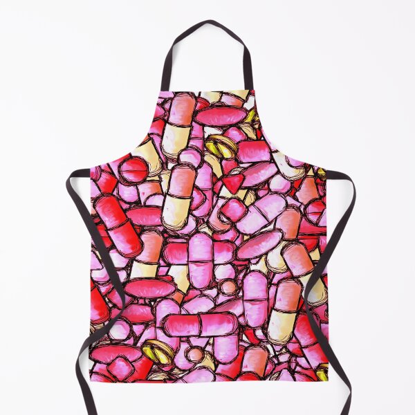 Item preview, Pharmacy Pills Pink Pattern designed and sold by RxBlockhead.