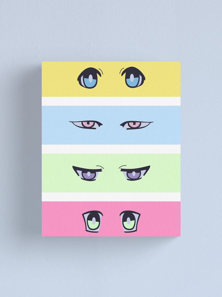 Lienzo «Bonitos ojos/expresiones coloridos de anime.» de gammu1 | Redbubble Lienzo «Bonitos ojos/expresiones coloridos de anime.» de gammu1 | Redbubble
