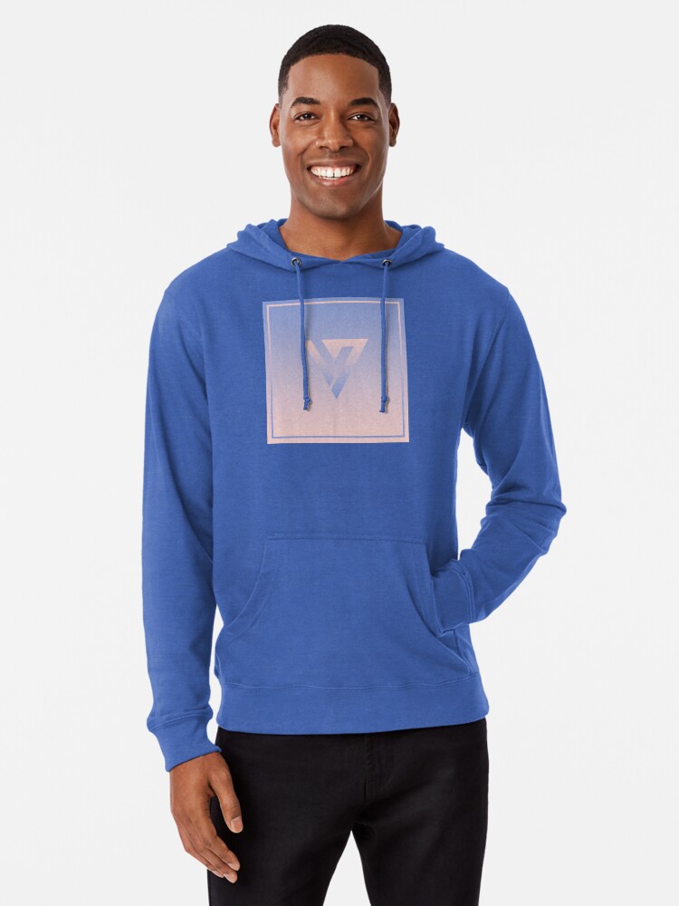 blue pastel hoodie