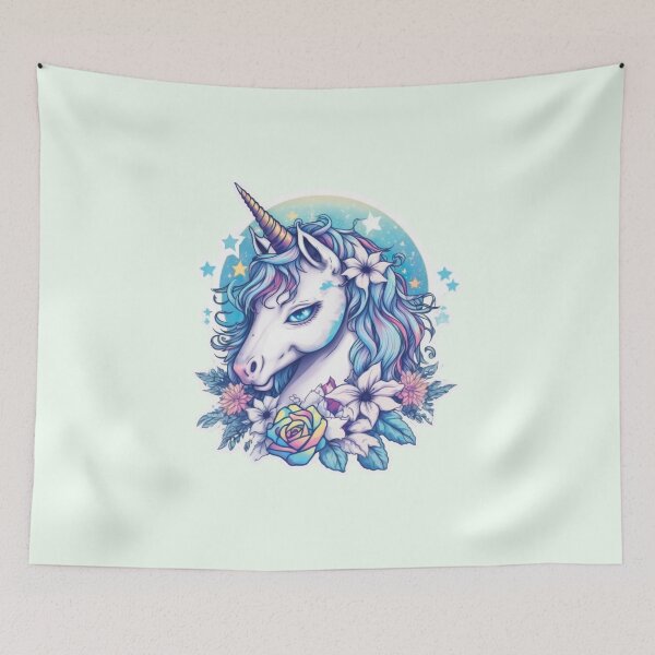 Item preview, unicorn fantasy designed and sold by nicestr.