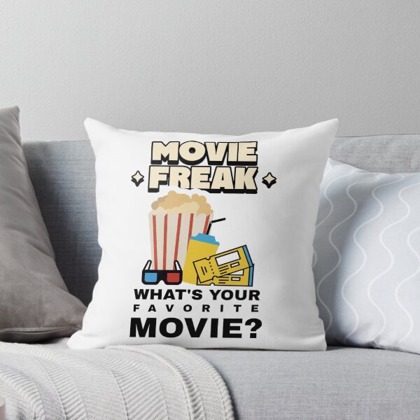 Item preview, Movie Freak, What's Your Favorite Movie designed and sold by crazydotdesigns.