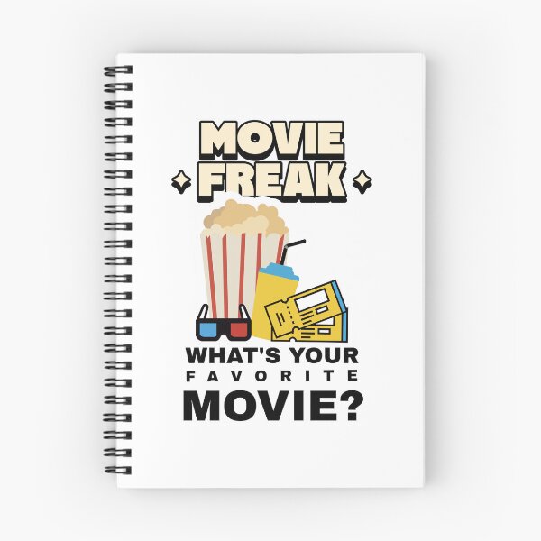 Item preview, Movie Freak, What's Your Favorite Movie designed and sold by crazydotdesigns.
