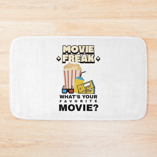 Item preview, Movie Freak, What's Your Favorite Movie designed and sold by crazydotdesigns.