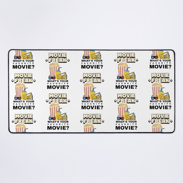 Item preview, Movie Freak, What's Your Favorite Movie designed and sold by crazydotdesigns.