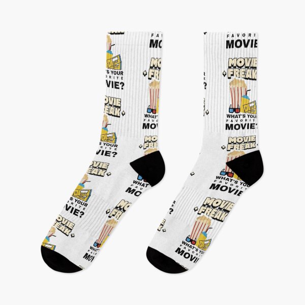 Item preview, Movie Freak, What's Your Favorite Movie designed and sold by crazydotdesigns.