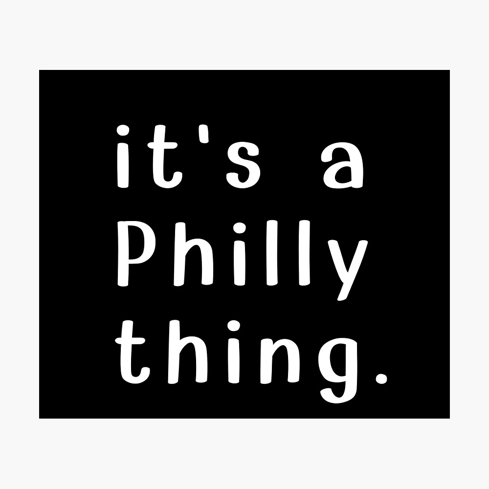 It's a Philly thing, Go Birds, Go Eagles, Philadelphia Eagles, Philadelphia  Football Lover, Gift for Eagles Fan, Eagles Playoffs Poster for Sale by  looktor