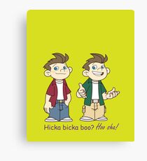 Jim & Tim Canvas Print