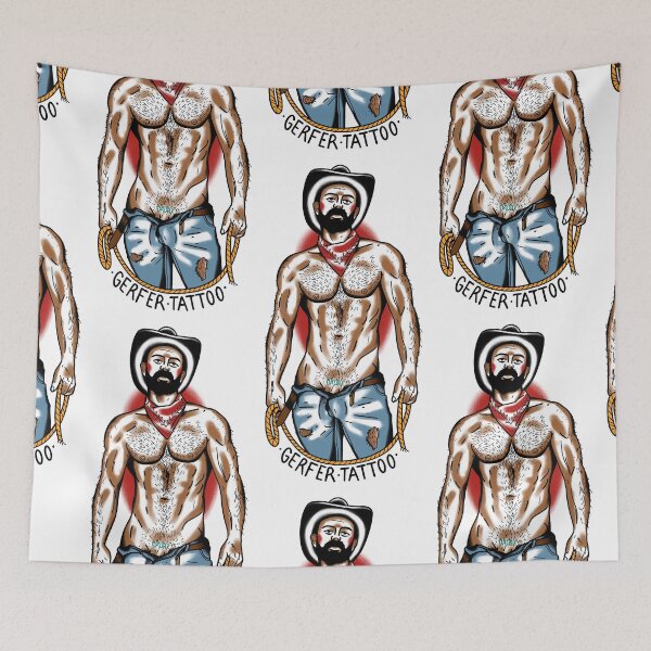 Item preview, Cowboy designed and sold by GerFerTattoo.