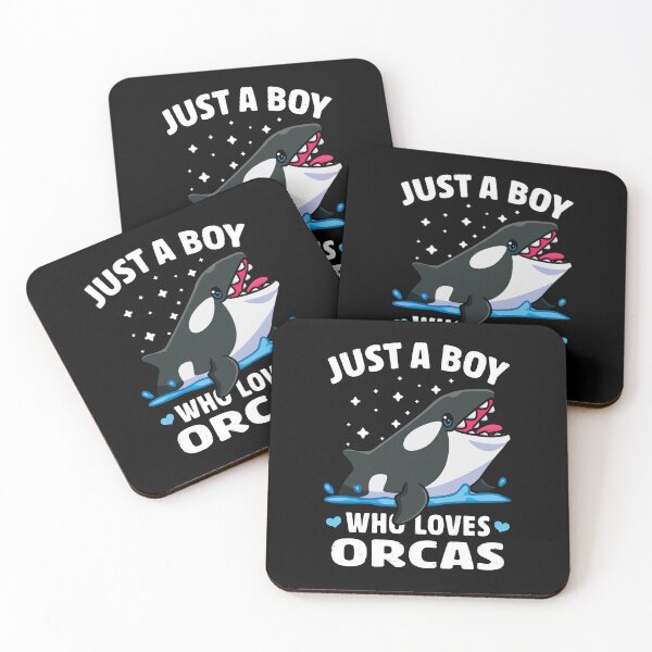 Item preview, Just a boy who loves orcas cute killer whale  designed and sold by Majesticoo.