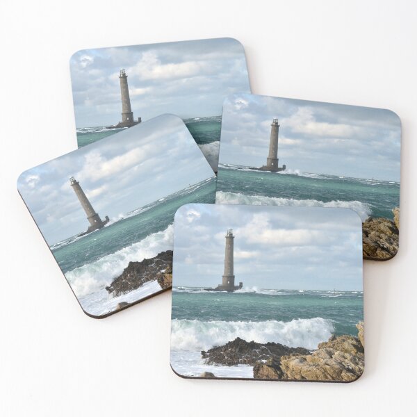 Item preview, Goury lighthouse in winter designed and sold by alanoix.
