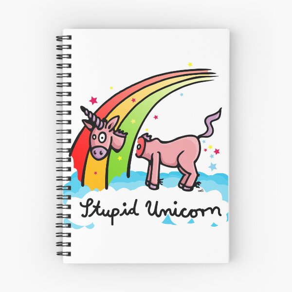 Item preview, The stupid unicorn loses his head designed and sold by chrisbears.