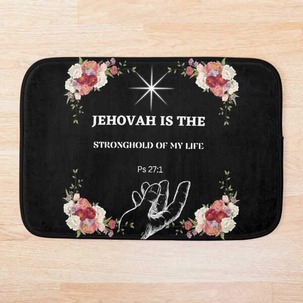 Item preview, JEHOVAH IS THE STRONGHOLD OF MY LIFE designed and sold by Bebeautiful305.