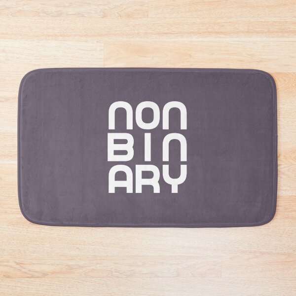Item preview, Nonbinary 2023 (white) modern minimal logo designed and sold by UncutJorts.