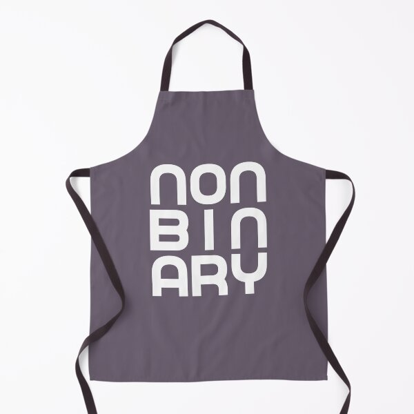 Item preview, Nonbinary 2023 (white) modern minimal logo designed and sold by UncutJorts.
