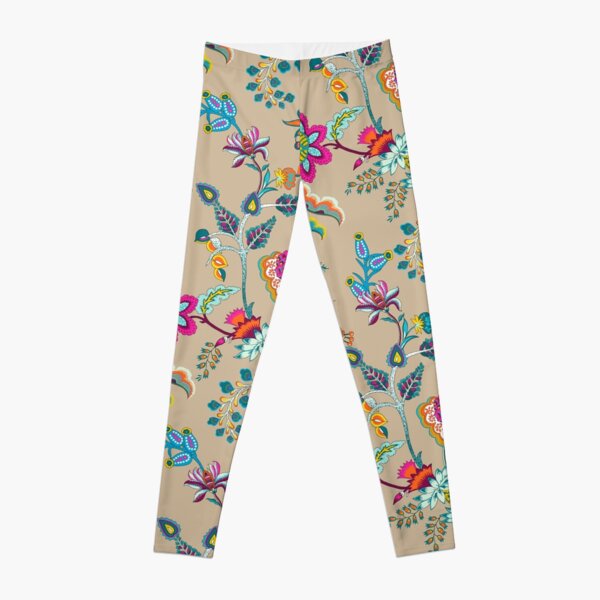 Chintz 1 On A Sand Background Leggings
